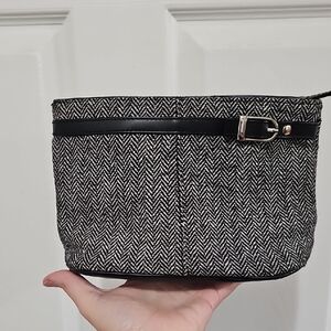 Yankee Candle Black and White Textured Bag